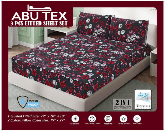 Waterproof+fittedbedsheet