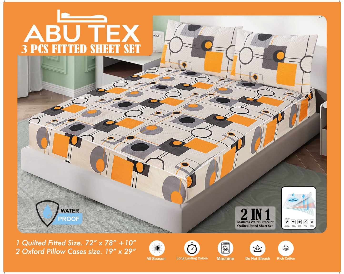 Waterproof+fittedbedsheet