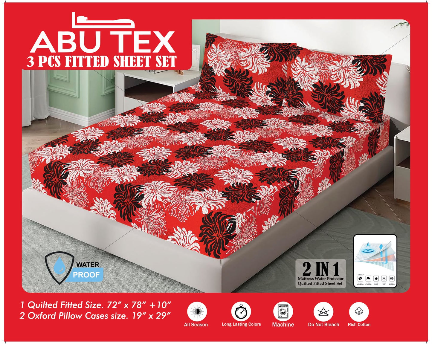 Waterproof+fittedbedsheet
