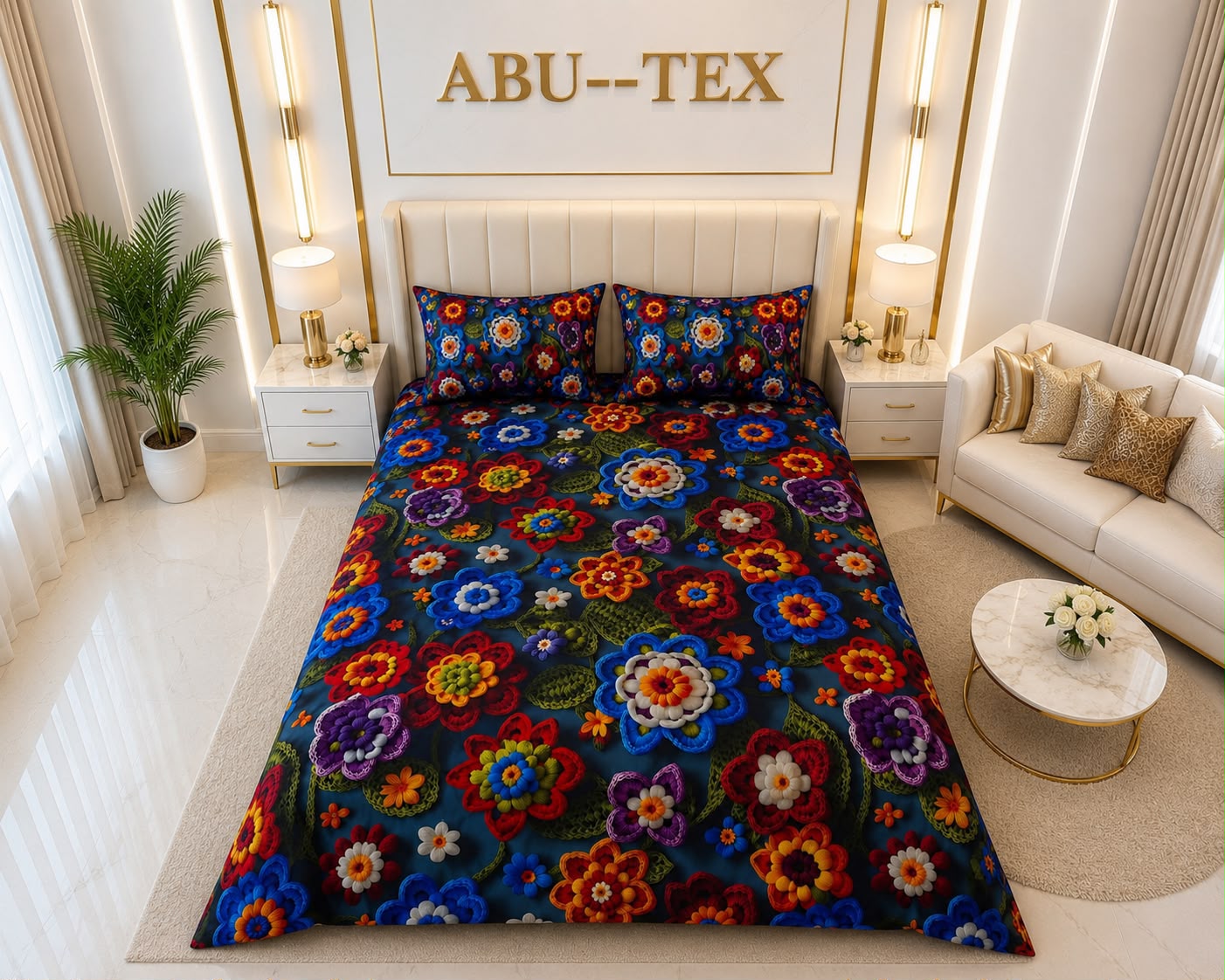 7D Luxury bedsheet